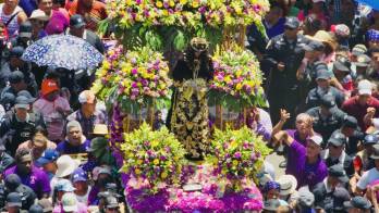 La Policía ofreció seguridad a lo largo del recorrido.