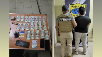 El ciudadano, junto a los indicios, fue llevado al Centro de Detención Administrativo Migratorio Masculino.