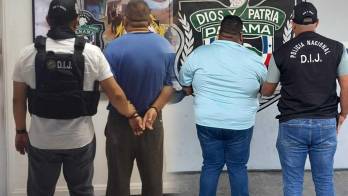 Los aprehendidos fueron puestos a órdenes de la Fiscalía Anticorrupción.