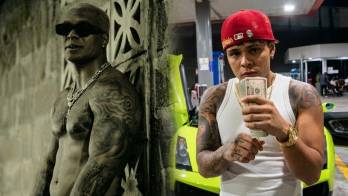 Chamaco (izquierda) aparece en imágenes del video de ‘Money’, recordando su energía en el género urbano.