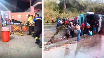 ¿Cuál es la condición de los heridos en accidente de bus de ruta Bocas del Toro?