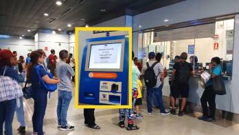 Las filas en las horas picos ha sido la principal queja de los usuarios.
