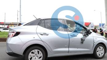Con más de 40 disparos, asesinaron a presunto pandillero y a conductor de plataforma