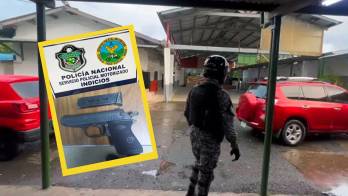 Pillan otra pistola en un colegio. Ahora en Arraiján