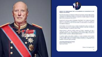 Panamá expresa sus condolencias a Noruega tras el fallecimiento del rey Harald V