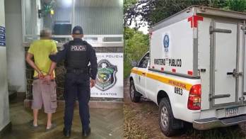 El agresor fue aprehendido dentro del área donde ocurrió el crimen y quedó a órdenes de la fiscalía.