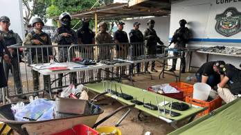 Este operativo fue ejecutado con la participación de 2,494 unidades de seguridad.