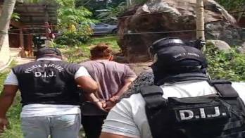 Recapturado por unidades de la Policía Nacional durante un operativo.