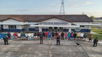 Las aprehensiones se registraron en varios corregimientos.