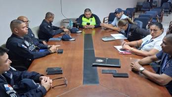 Durante la reunión se analizaron los puntos críticos de la seguridad vial.