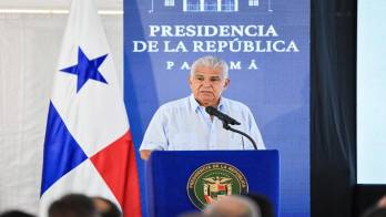 El presidente de la República, José Raúl Mulino, está en Panamá Oeste.