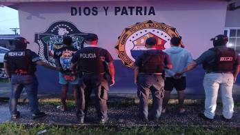 Una diligencia de allanamiento permitió a la Policía dar con la aprehensiones.