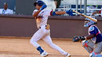 Los panameños pegaron seis imparables ante los boricuas.