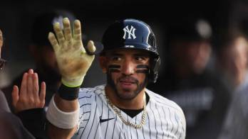 El panameño José Caballero volvió a hacer de las suyas en las bases durante el triunfo de los Yankees.