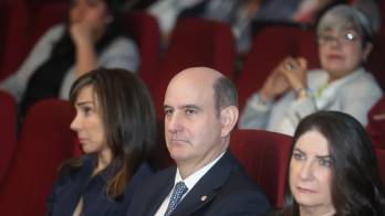 El ministro de Economía y Finanzas (MEF), Felipe Chapman, ayer en la Asamblea Nacional (AN).