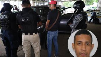 Alias ‘Flapy’ fue capturado durante un punto de control en Parque Lefevre, donde intentó identificarse con un documento falso.
