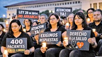Según los dirigentes, lo más preocupante es que estos pacientes no cuentan con un programa formal de atención en salud.