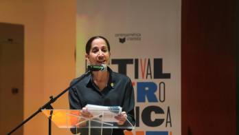 La ministra Maruja Herrera.