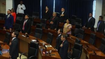 El Pleno de la Asamblea Nacional durante la instalación de sesiones extraordinarias para debatir la reforma fiscal.