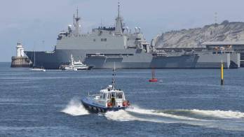 El USS Tripoli aumenta la presencia militar de EE.UU.