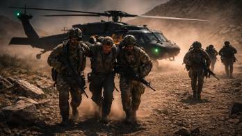 Fuerzas especiales del ejército de Estados Unidos ingresaron a Irán y lograron el rescate del piloto.