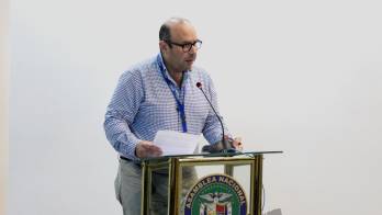 Eduardo Lebland, actual defensor del Pueblo.