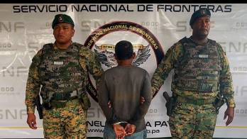 El sospechoso fue ubicado durante una operación de inteligencia realizada en Bocas del Toro.