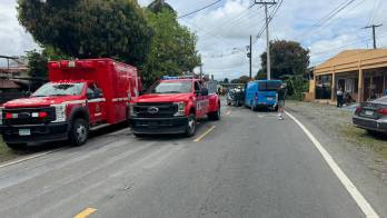 Este accidente que llena de luto y dolor a dos familias se reportó ayer domingo.