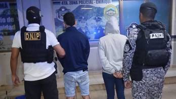 Los aprehendidos quedaron bajo custodia de las autoridades.