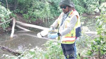 El Ministerio de Ambiente reveló que entre marzo y abril de 2026 se realizaron inspecciones y monitoreo en la cuenca del río La Villa.