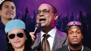 La imagen promocional que anunciaba a Sech como parte del concierto organizado por el Gobierno de Ecuador se viralizó en redes sociales y fue replicada por la prensa ecuatoriana.