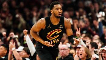 Donovan Mitchell de los Cleveland Cavaliers.