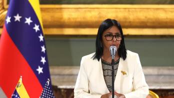 La presidenta encargada de Venezuela, Delcy Rodríguez.