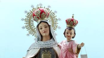 Imagen de la Virgen del Carmen.