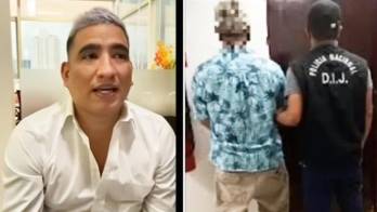 En junio del año pasado fue arrestado por apología del delito.