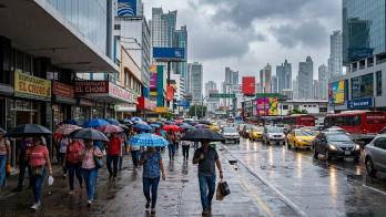 Pronóstico del tiempo en Panamá para este miércoles 12 de agosto de 2026