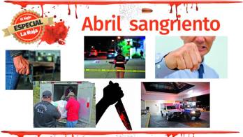 ¡De terror! 34 personas fueron asesinadas en abril