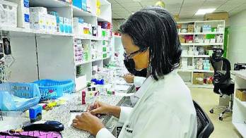 El servicio de farmacia.