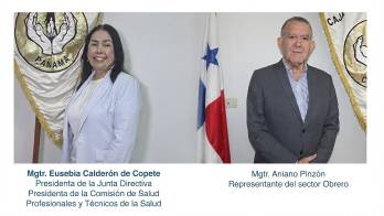 Eusebia Copete es la actual prisdenta. Aniano Pinzón aspira a reemplazarla.