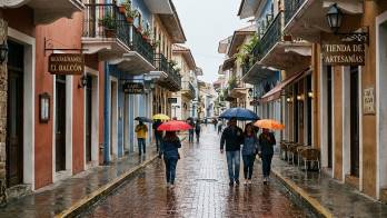 Episodios de lluvias en distintos puntos del país