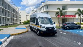 Unidades que prestan el servicio gratuito en la Ciudad de la Salud.