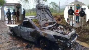 Tres personas fueron aprehendidas en La Chorrera por el caso de un auto calcinado con restos humanos en su interior.