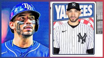 ‘Chema’ Caballero pasa a los Yankees en pleno partido ante los Rays