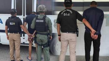 Los aprehendidos fueron trasladados bajo custodia a órdenes de la Fiscalía de Homicidio.