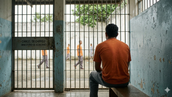 Su marido le pegaba y la amenazaba con un machete frente a sus hijos