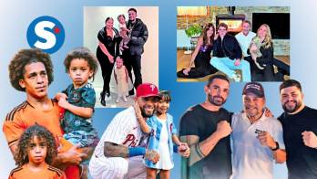 Día del padre | Deportistas con su otro uniforme: el de papá