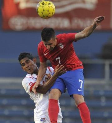 Imágenes del partido.