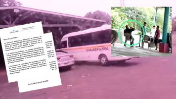 Video grabado en comunidad de Tres Quebradas, provincia de Los Santos junto con declaraciones del MEDUCA
