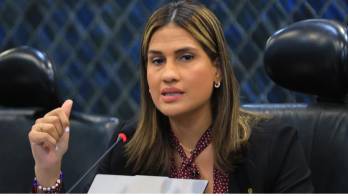 La diputada Alexandra Brenes.