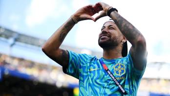 Neymar Jr sigue en tratamiento.